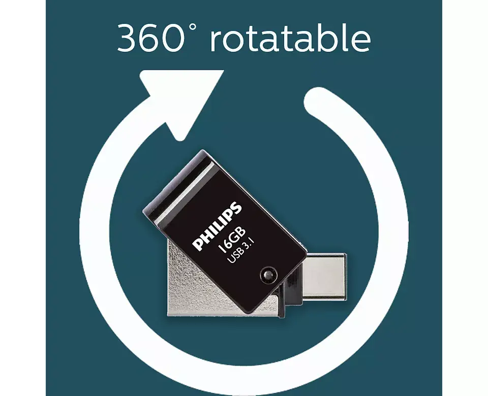 USB Flash Drive Philips 16GB FM16DC152B/00 Photo 4