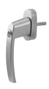 Window locking handle Olympia FGS 100 Silver
