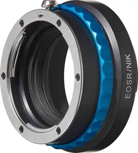 Lens adapter Novoflex for Nikon F lenses to Canon EOS R cameras (model EOSR/NIK)