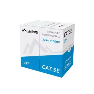 Сетевой кабель Lanberg LCU5-11CU-0305-S U/UTP Cat5e 305 м Серый