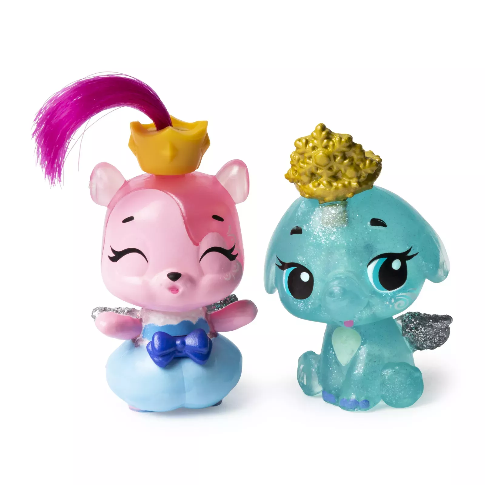 Hatchimals CollEGGtibles, Glitter Salon Playset with 2 Exclusive, for Kids Aged 5 and Up