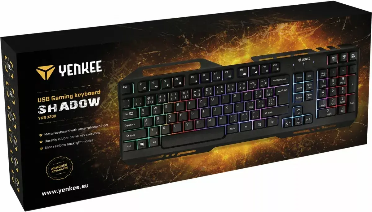 Keyboard YENKEE YKB 3200 SHADOW Photo 11