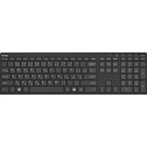 Wireless keyboard YENKEE YKB 2000 CSBK — slim compact design, wireless connection
