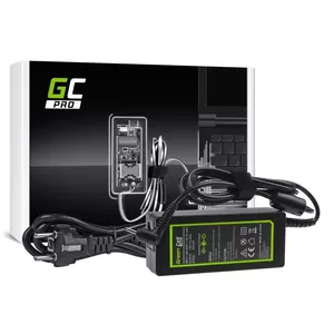 Klēpjdatora barošanas adapteris Green Cell AD73P 65W 19V 3,42A AC-to-DC priekš Acer/Samsung, melns