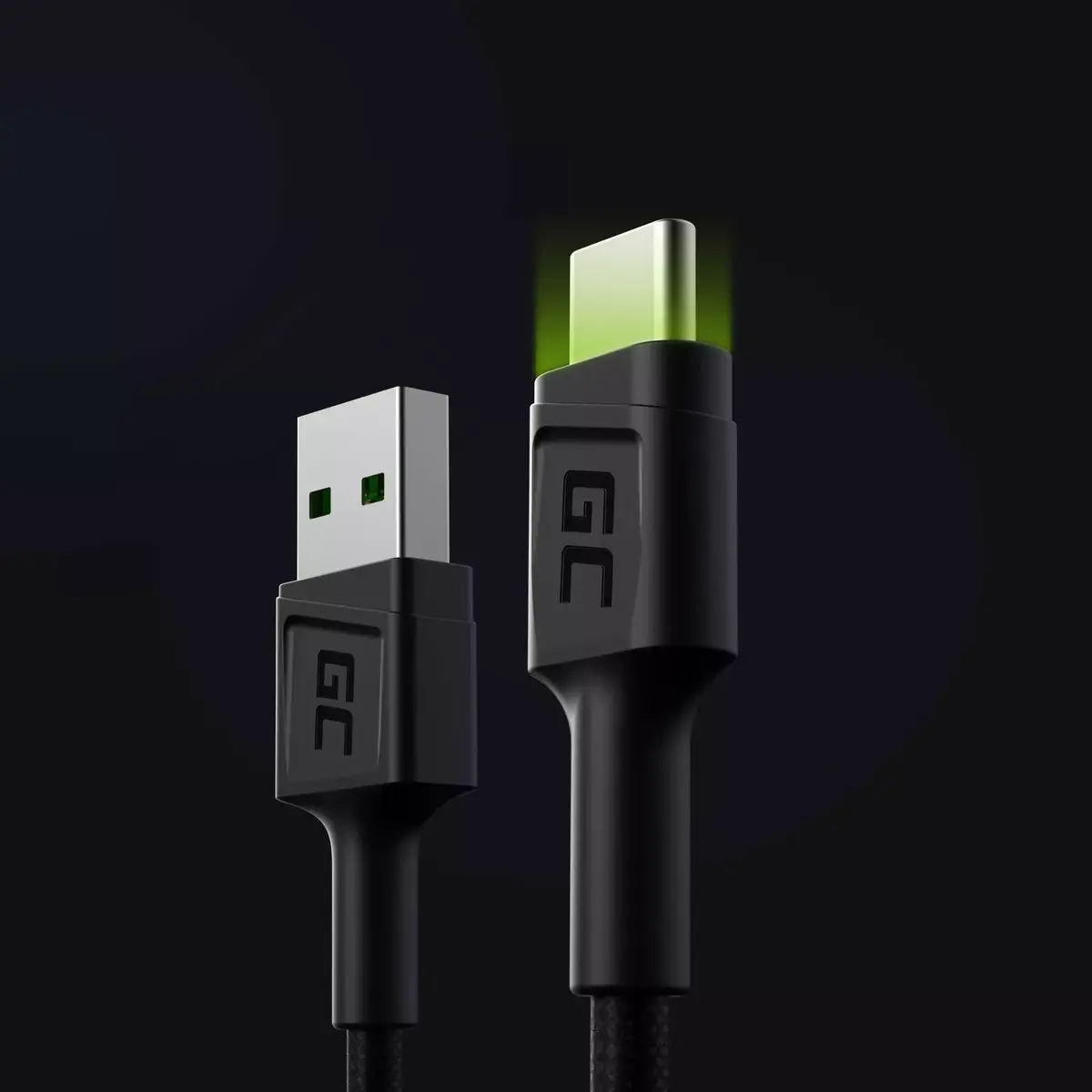 Кабель USB A–C Green Cell KABGC06 1,2 м Photo 2