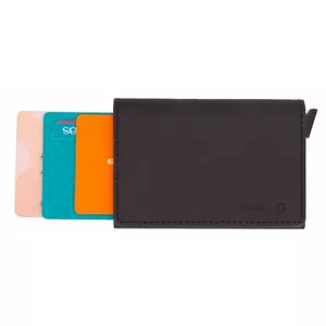 Кошелек Evelatus кожаный универсальный LEW01 Black для смартфона, карт и денег