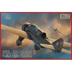 Plastic model PZL.23 Karas II Polish Light Bomber