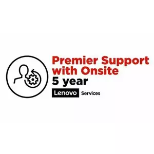 Support Service Lenovo 5 Year Premier Support With Onsite 5WS0W86733