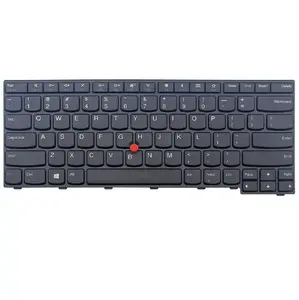 Keyboard for Lenovo ThinkPad E470, spare part 01AX091, black