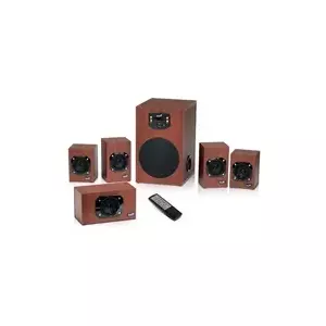 Genius speaker system SW-HF5.1 4600 II, wood 5.1 surround sound