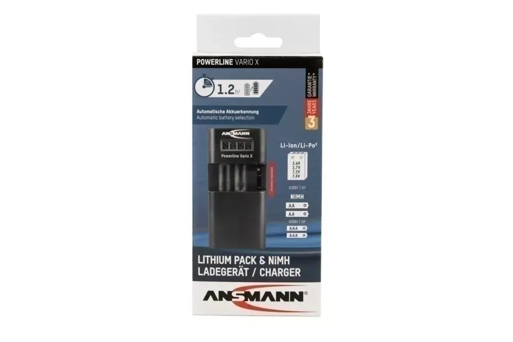 Akumulatoru lādētājs Ansmann Powerline Vario X Photo 8