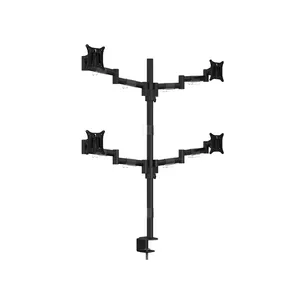 Desk Mount Multibrackets M VESA Officeline Quad Black