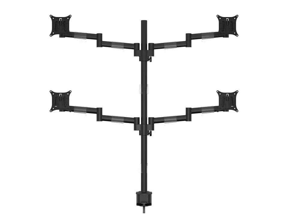 Desk Mount Multibrackets M VESA Officeline Quad Black Photo 2