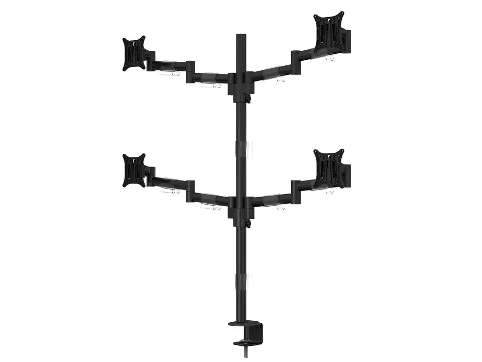Desk Mount Multibrackets M VESA Officeline Quad Black Photo 3