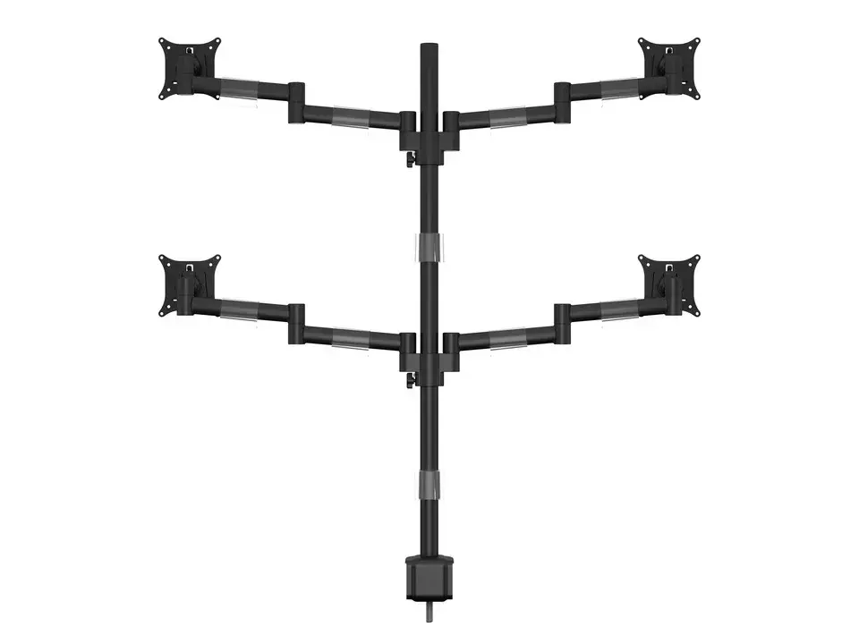 Desk Mount Multibrackets M VESA Officeline Quad Black Photo 4