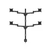 Desk Mount Multibrackets M VESA Officeline Quad Black Photo 4
