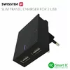 SWISSTEN SW-DET-3AWCUC-B lādētājs 3A 15W Photo 2