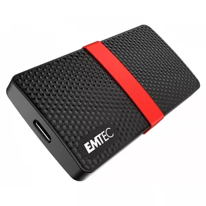 SSD Emtec 128GB USB Type-C 3.2 Gen 1 Black Red X200