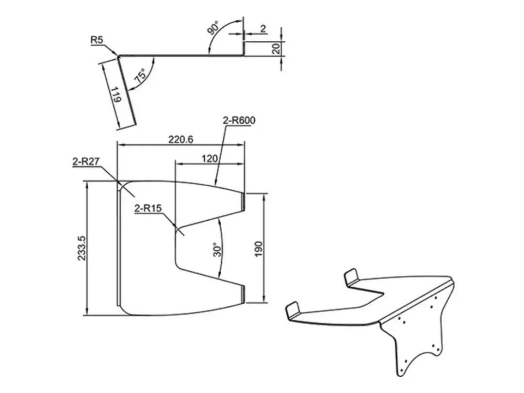 Portatīvā datora statīvs Multibrackets M Laptop Holder Gas Lift Arm Black Photo 14