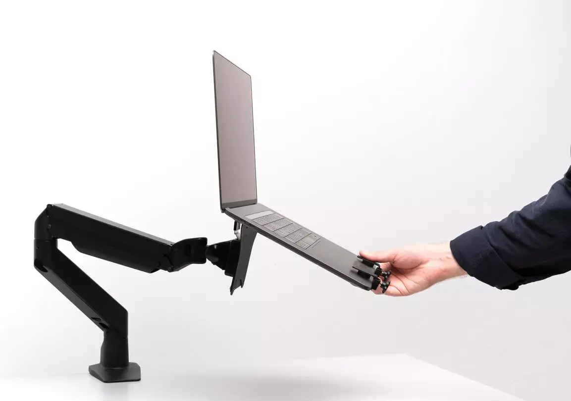 Portatīvā datora statīvs Multibrackets M Laptop Holder Gas Lift Arm Black Photo 15