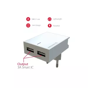 Mobilā ierīce lādētājs Swissten 22041000 Universāls Balts AC Iekštelpu