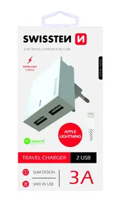 Mobile Device Charger Swissten 22047000 Universal White AC Indoor