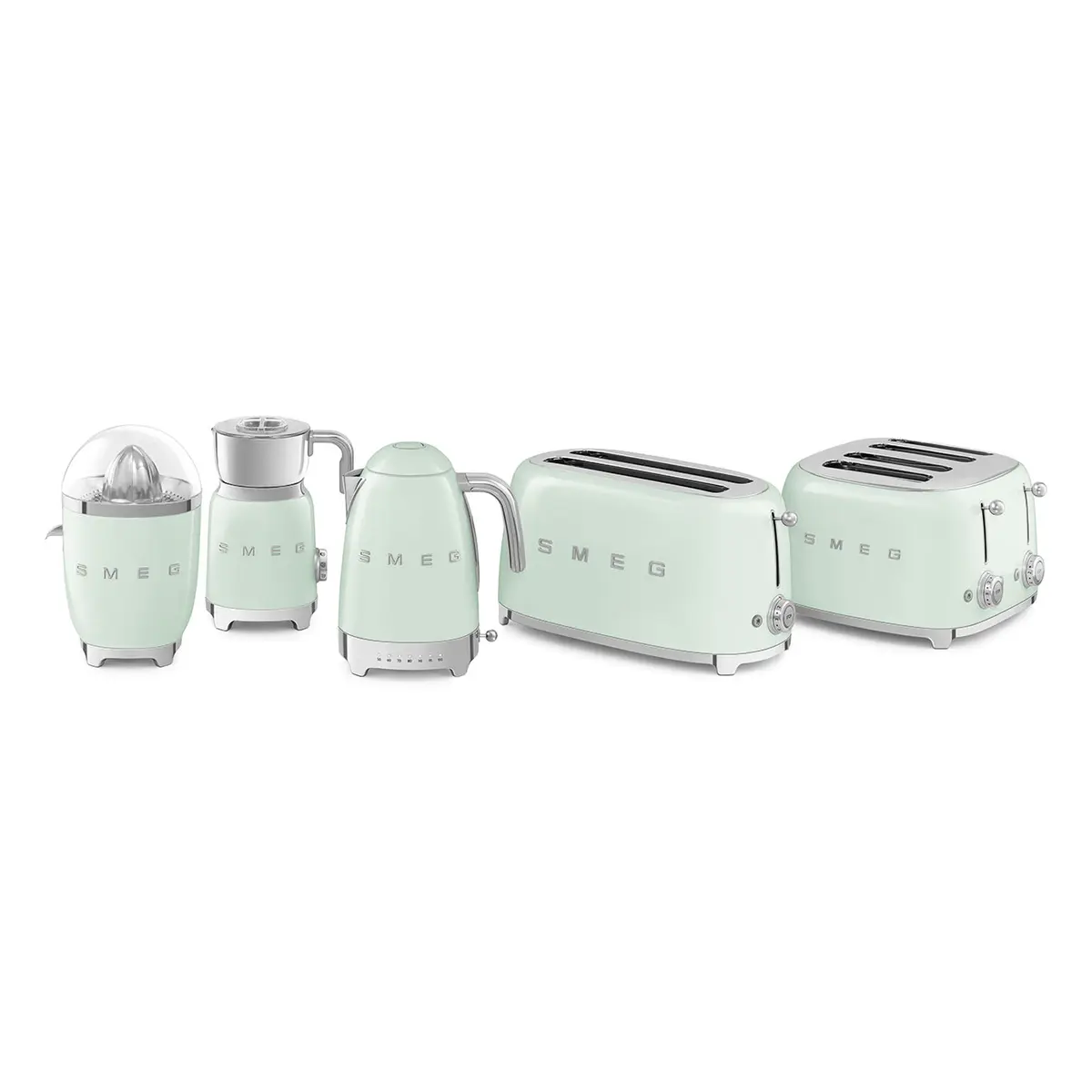 Smeg 50's Style TSF03PGEU Toaster Pastel Green Photo 8
