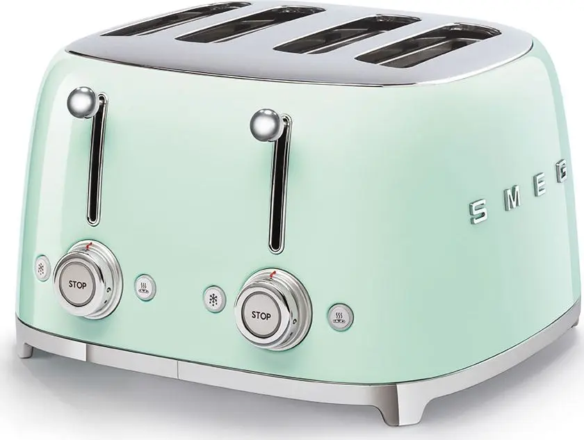 Smeg 50`s Style TSF03PGEU pasteļzaļš tosteris
