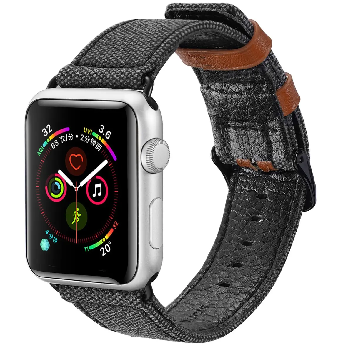 Siksniņa Dux Ducis Canvas Leather Band