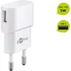 Charger Goobay USB Charger (5 W) White Photo 2