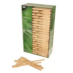 Disposable Spoon Papstar 16715 Wood Natural