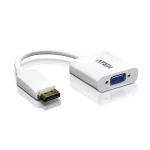 ATEN VC925-AT video kabeļu aksesuārs DisplayPort VGA (D-Sub) Balts