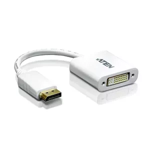 ATEN VC965-AT video kabeļu aksesuārs DisplayPort DVI-I Balts