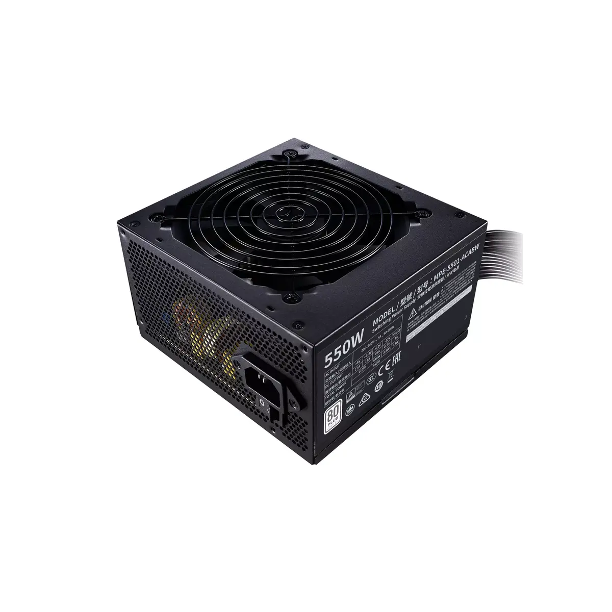 Блок питания Cooler Master MWE 550 White Photo 2