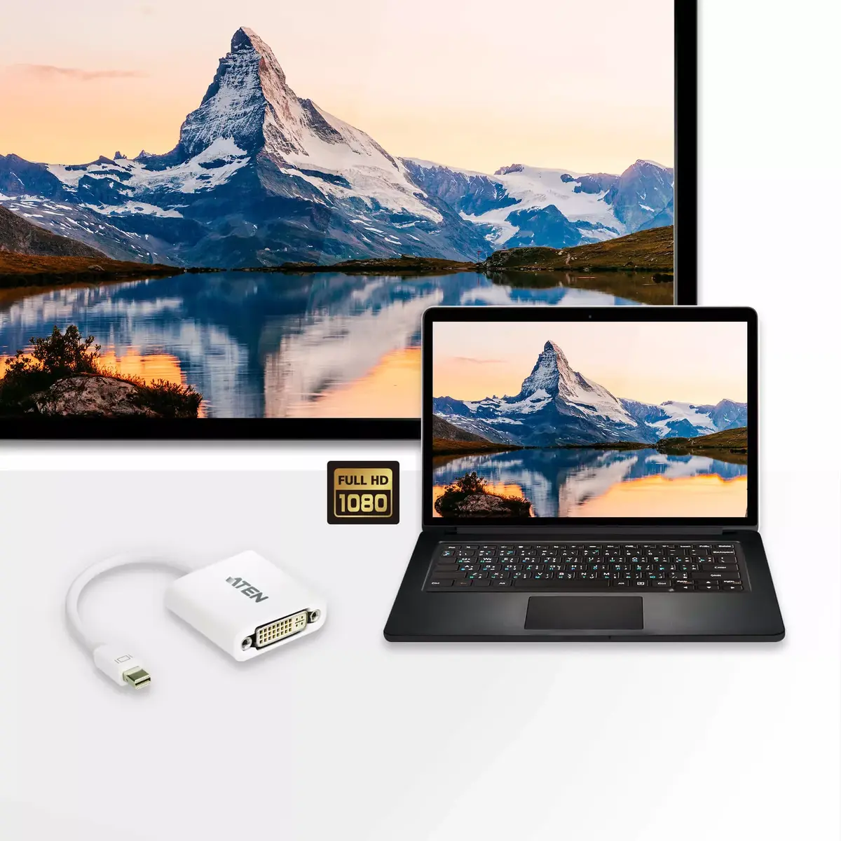 Преобразователь Mini DisplayPort в DVI ATEN VC960-AT Photo 3