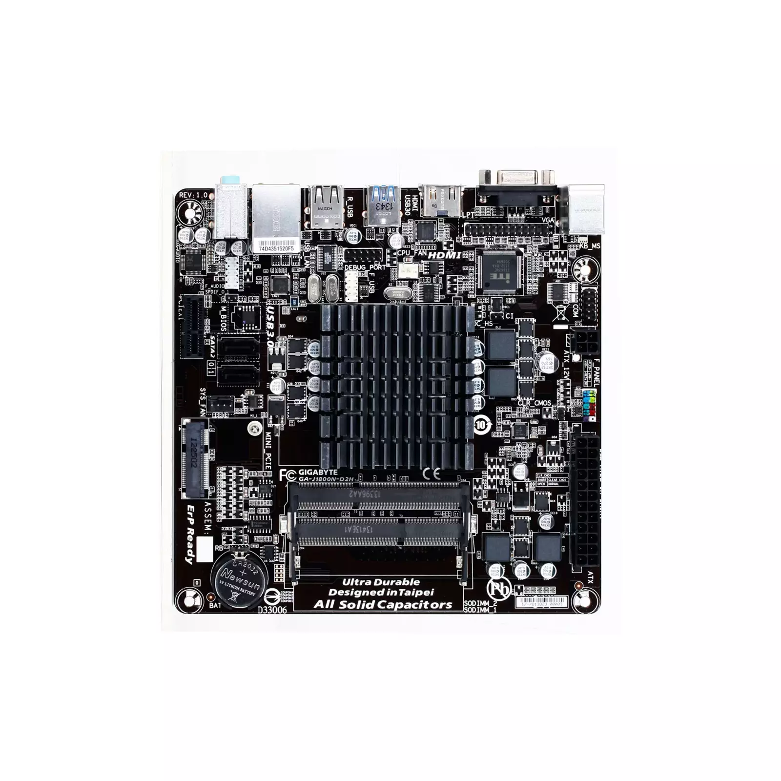 GIGABYTE GA-J1800N-D2H Photo 4