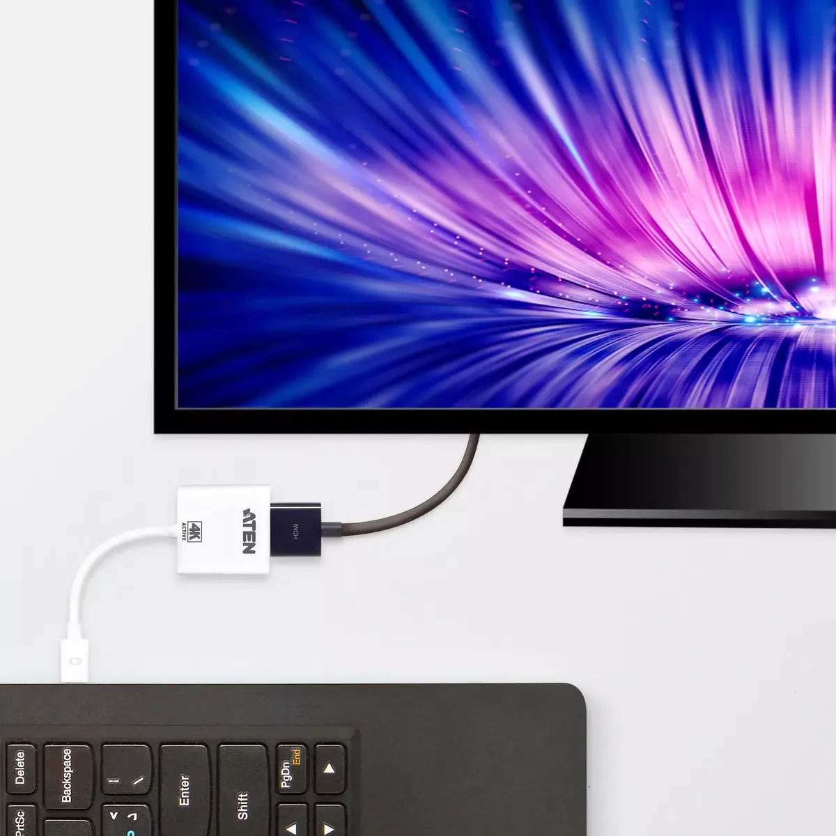 Конвертер ATEN 4K Active mini DisplayPort to HDMI VC981-AT Photo 2