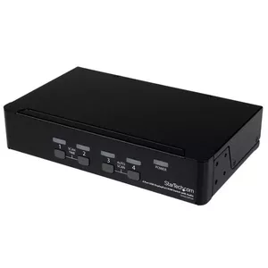 KVM slēdzis StarTech.com 4 porti USB DisplayPort ar audio