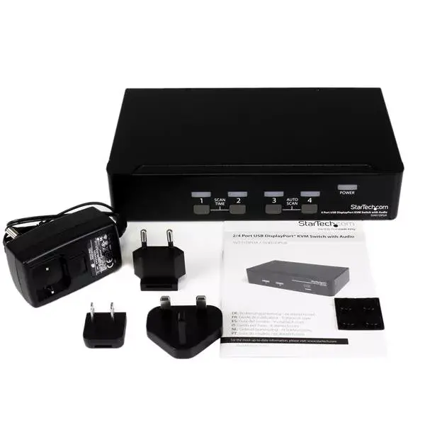 KVM slēdzis StarTech.com 4 porti USB DisplayPort Photo 4