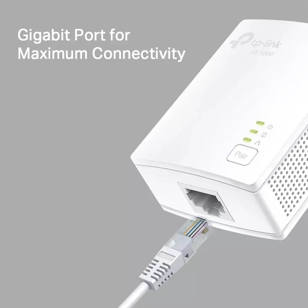 Адаптер Powerline TP-Link AV1000 Photo 5
