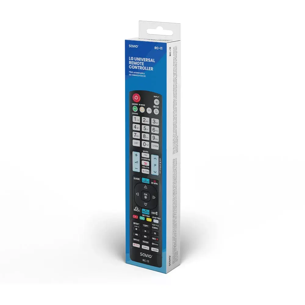 SAVIO RC-11 пульт для телевизора LG Photo 4