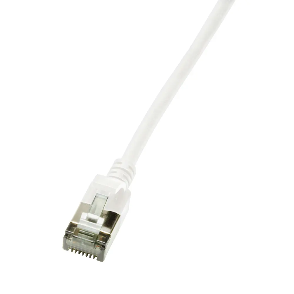 LogiLink Ultraflex SlimLine tīkla kabelis Balts