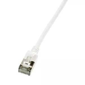 Networking Cable LogiLink Ultraflex SlimLine RJ-45 Cat6a 3m White