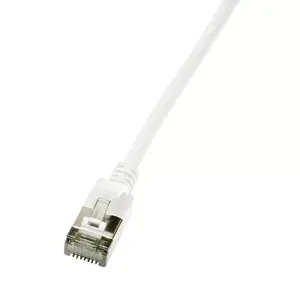 Networking Cable LogiLink CQ9071S RJ-45 Cat6a 5m White