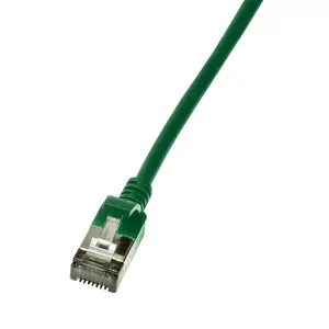 Networking Cable LogiLink CQ9055S RJ-45 Cat6a 2m Green