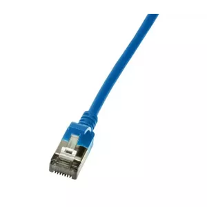 Networking Cable LogiLink Slim U/FTP 3m Cat6a RJ-45 Blue