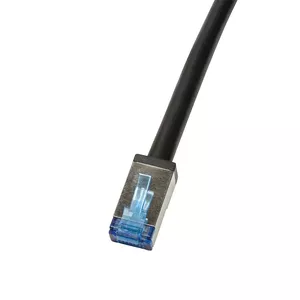 Networking cable LogiLink CQ7143S RJ-45 Cat6a 50 m Black
