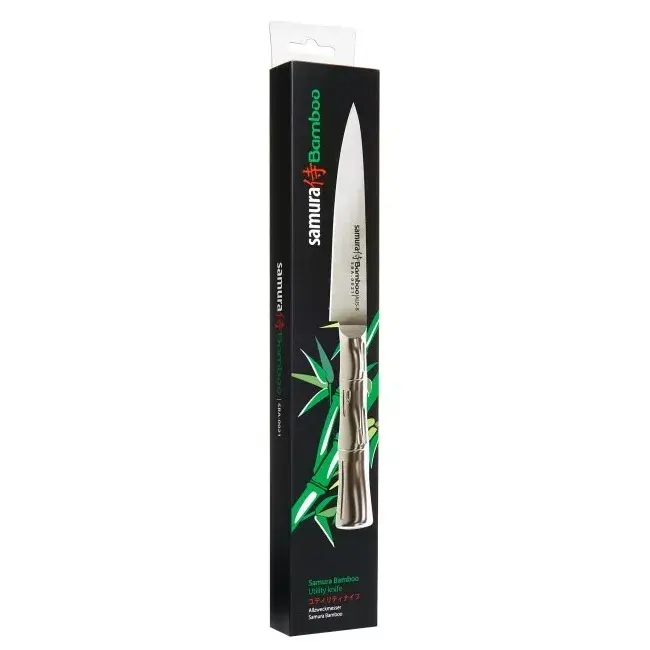 Универсальный нож Samura BAMBOO 150 мм Photo 7