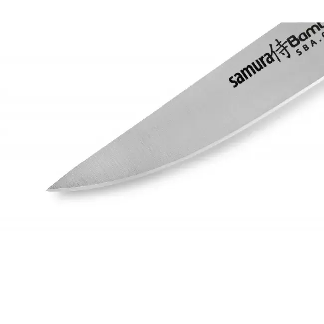 Нож для стейка Samura Bamboo 110 мм | Сталь AUS-8 Photo 6