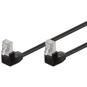 Network cable GOOBAY 96078 — Cat5e F/UTP (FTP), RJ-45 to RJ-45, 1 m, Black